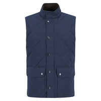 Barbour Mens Winter Lowerdale Quilted Gilet Navy