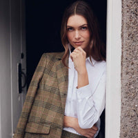 Arabesque/Brown Barbour Womens Carlby Tailored Jacket Lifestyle