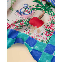 Amalfi Scene Joules Womens Bloomfield Silk Scarf Joules Detail