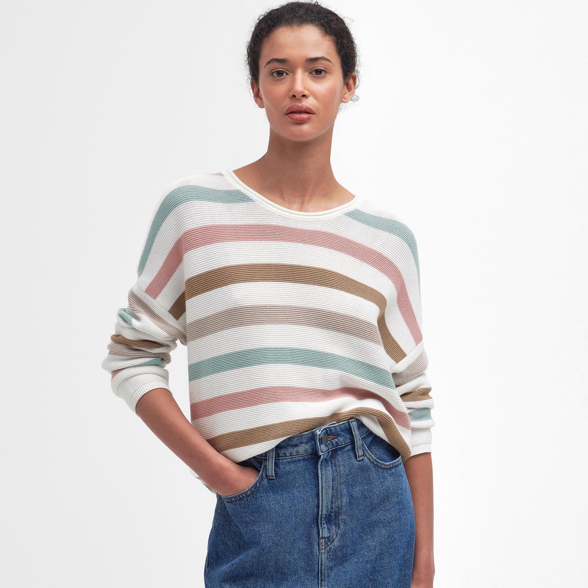 Barbour Womens Mariner Stripe Knitted Jumper