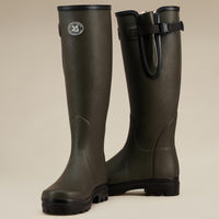 Le Chameau x National Trust Womens Vierzon Femme Wellington Boots front and side