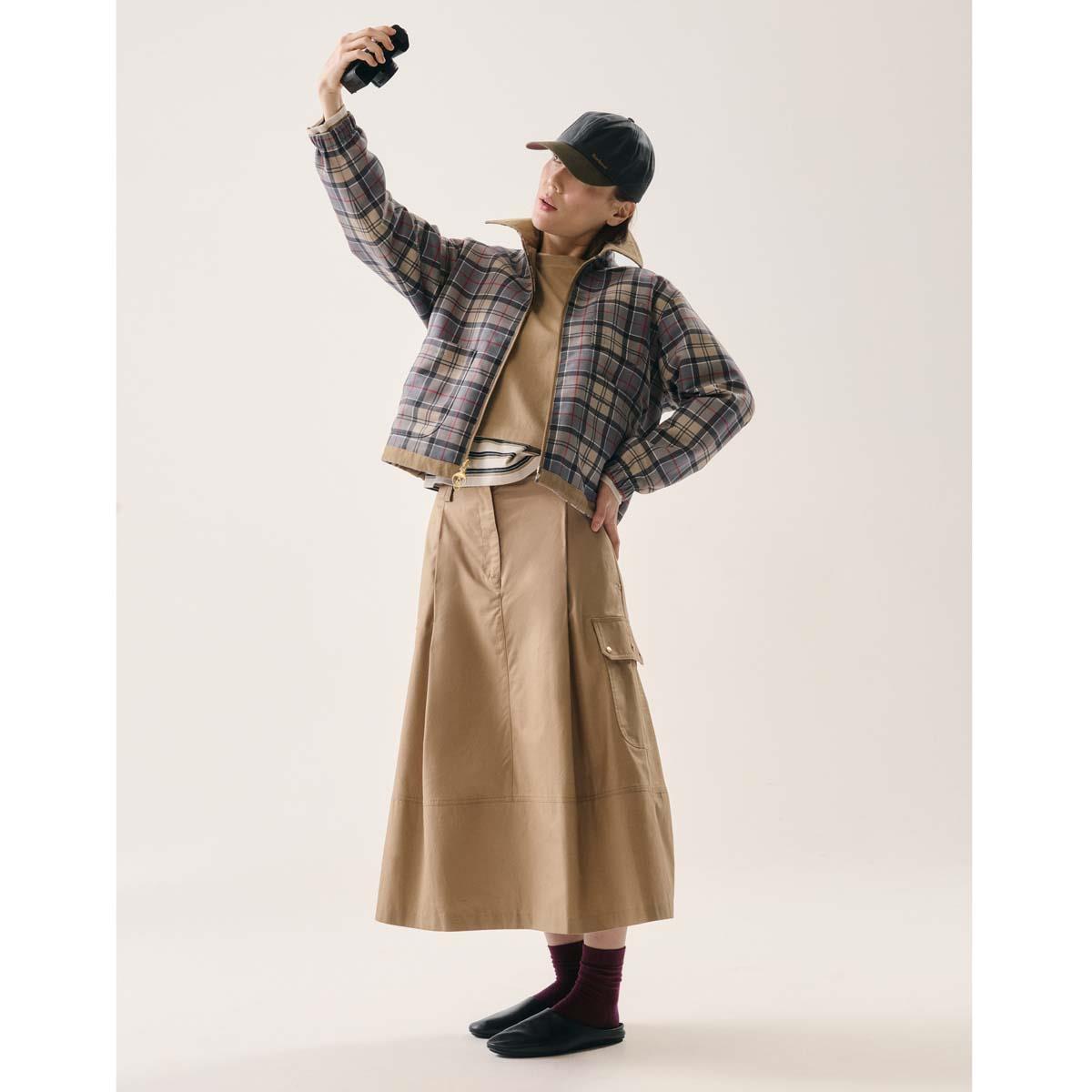 Barbour Womens Transport Patchwork Cap