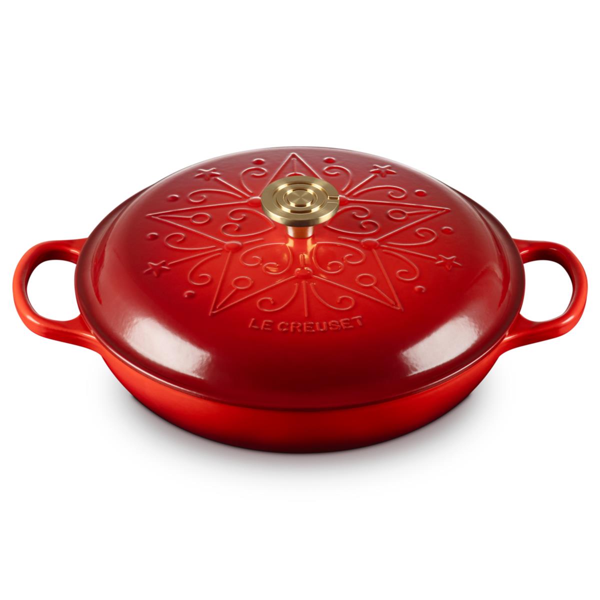 Le Creuset Cast Iron Signature Shallow Casserole 30cm Christmas 2026