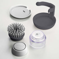 Grey Joseph Joseph Palm Scrub Brush parts