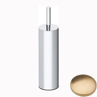 Brushed Gold Unlacquered Samuel Heath Xenon Freestanding Toilet Brush L5044