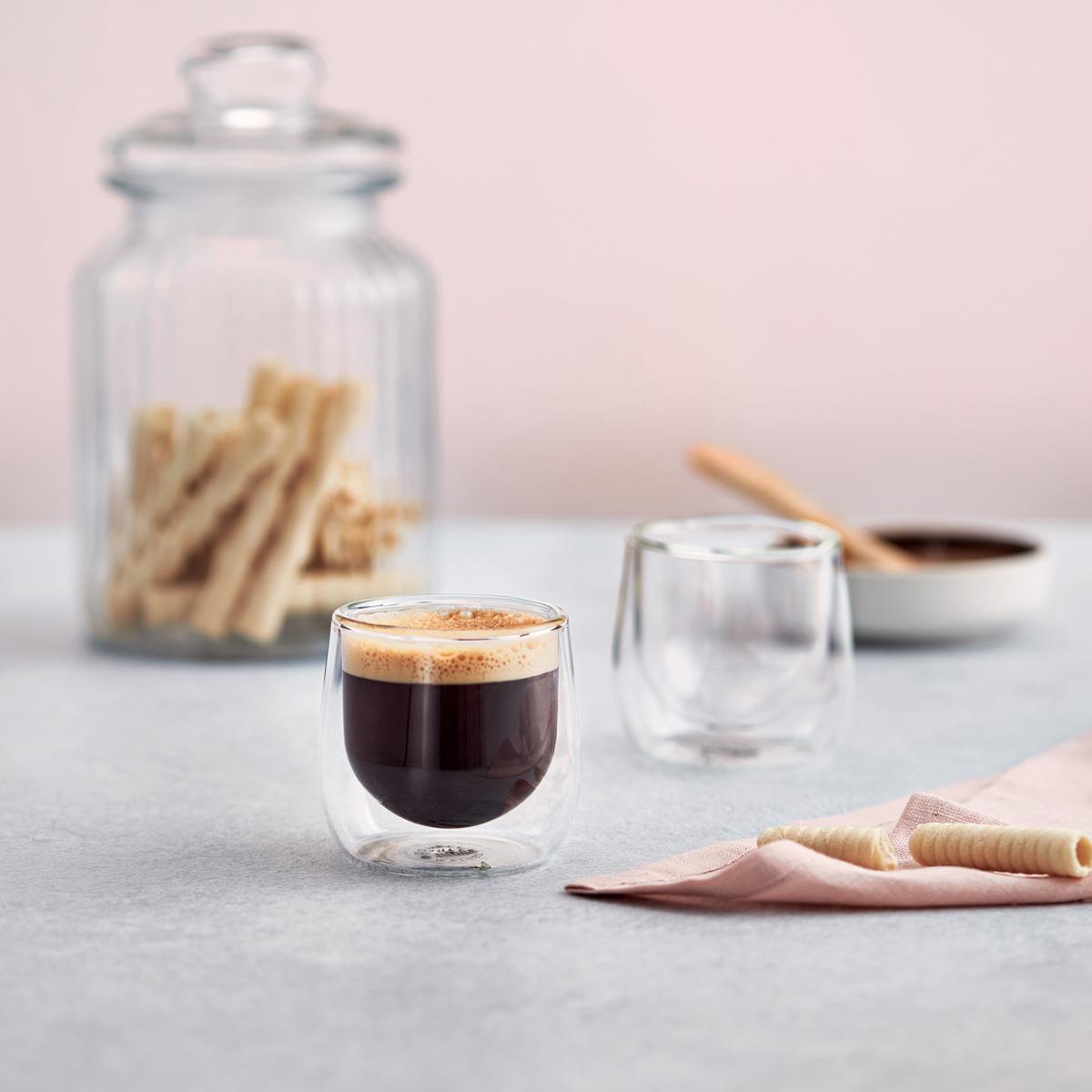 Judge Double Walled Glassware 2 Piece Espresso Shot Glass Lifestyle