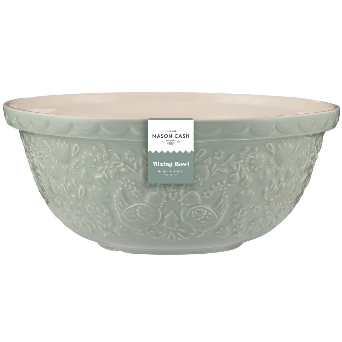 Mason Cash Home To Roost S12 Green Mixing Bowll