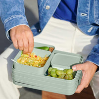 Nordic Sage Mepal Bento Large Lunch Box Lifestyle
