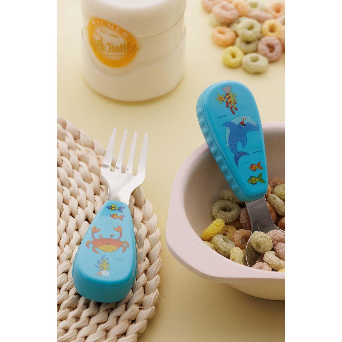 Viners Sea Life 2 Piece Kids Cutlery Set Giftbox LS2