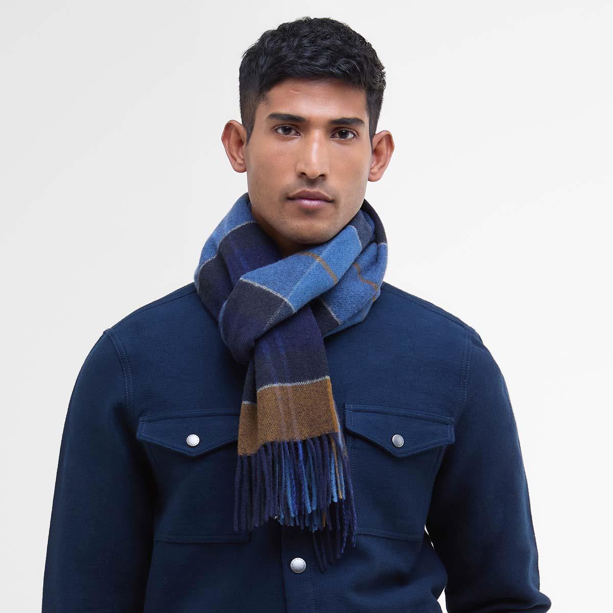 Midnight Barbour Inverness Tartan Scarf