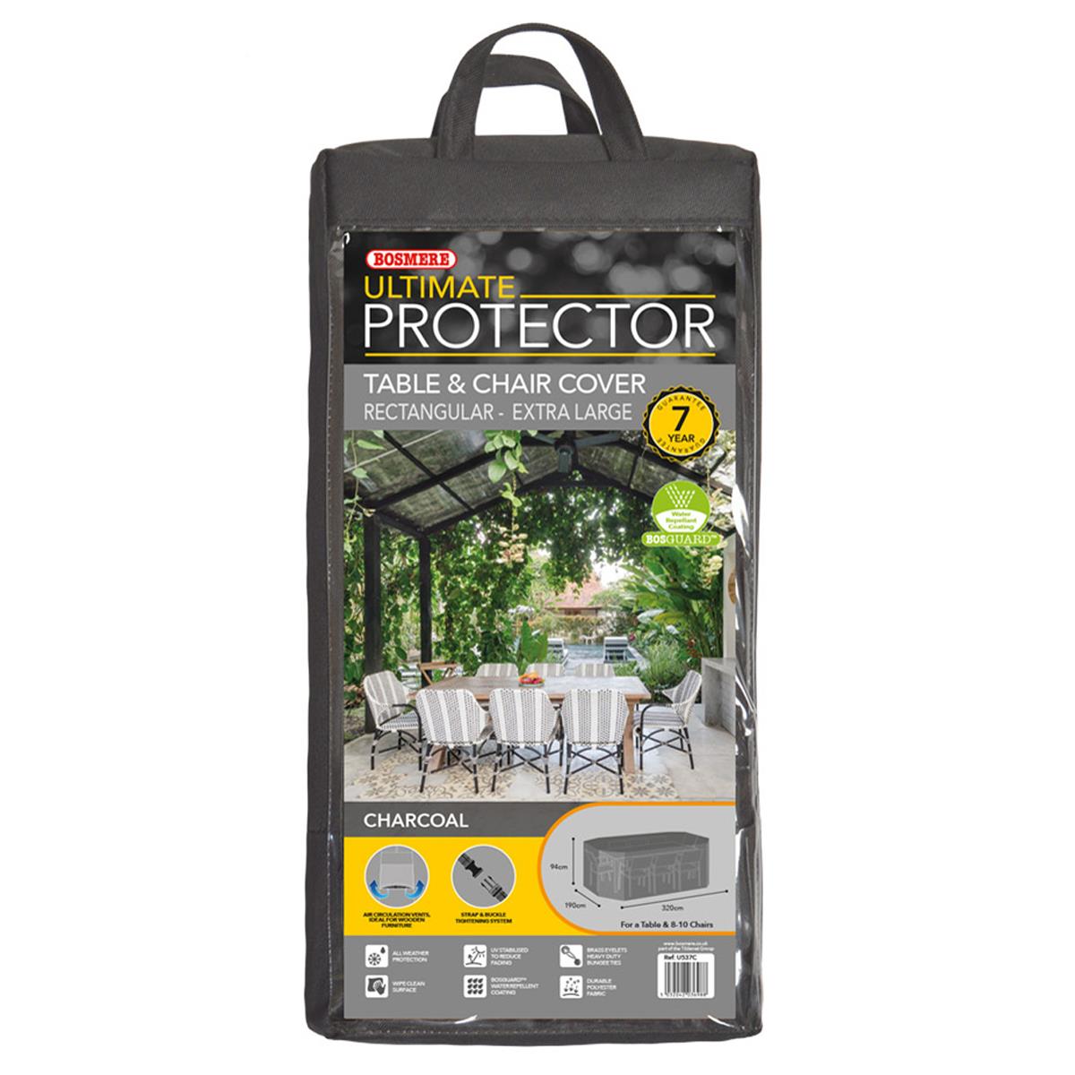 Bosmere Ultimate Protector Rectangular Patio Set