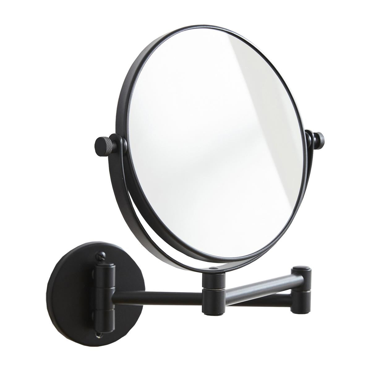 Miller Wall Mounted Mirror / Matte Black 8781B