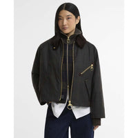 Barbour Womens Arlene Checked Wax Jacket