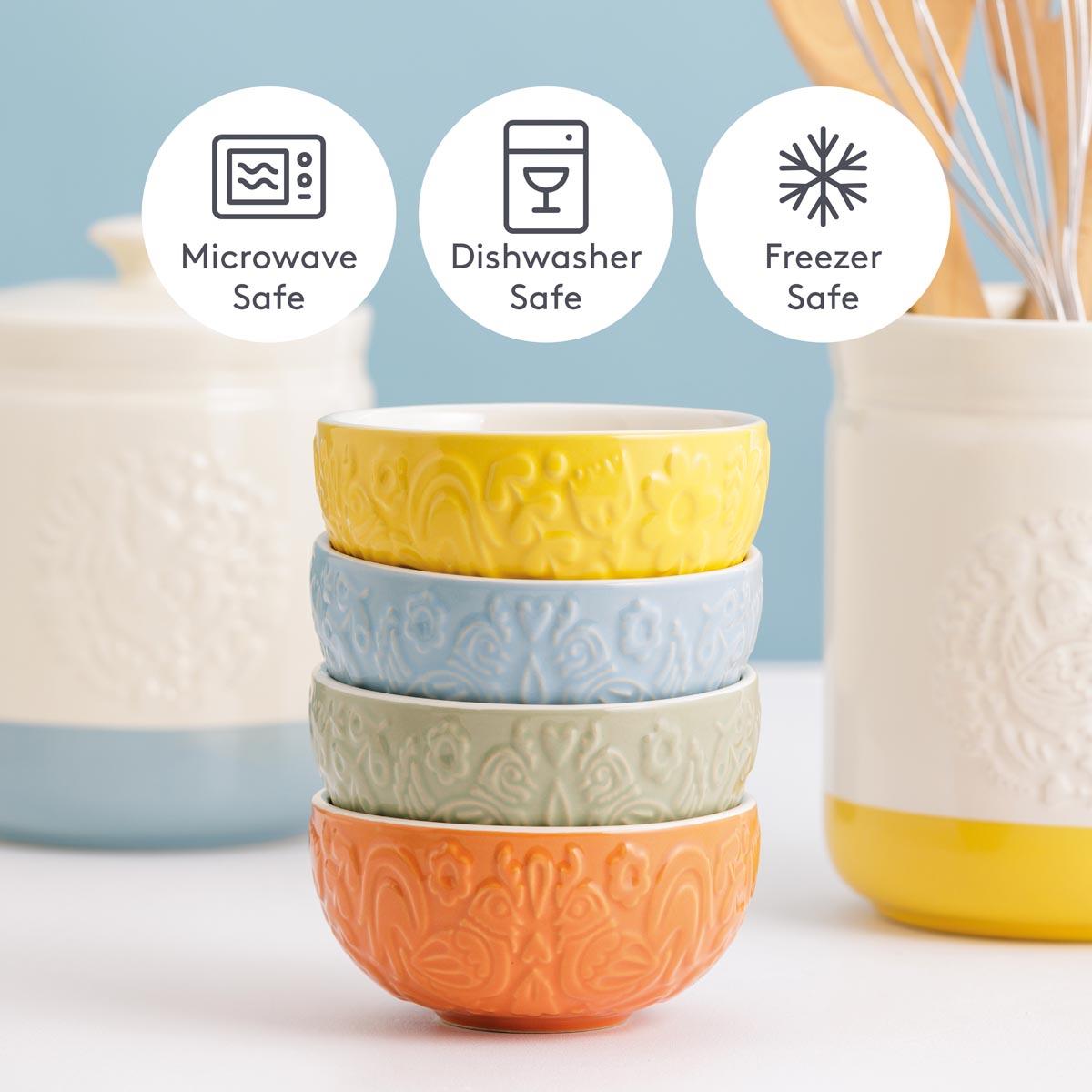 Mason Cash Home To Roost Set Of 4 Mini Bowls