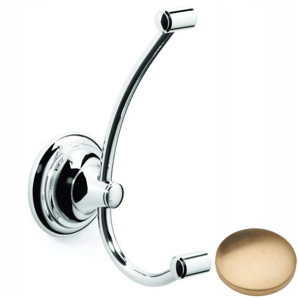 Samuel Heath Fairfield Double Robe Hook N9532