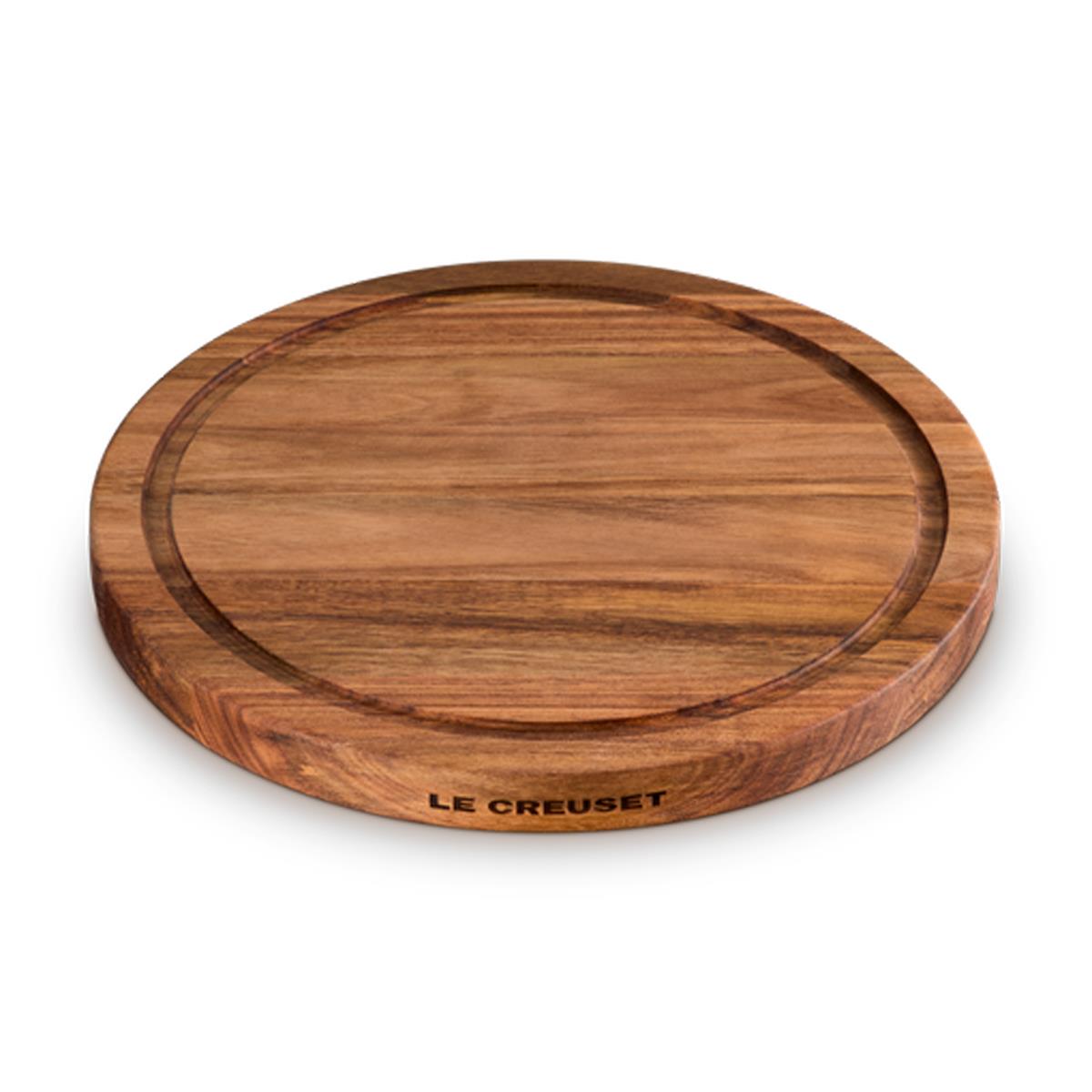 Le Creuset Woodenware 30cm Acacia Wood Round Serving Board
