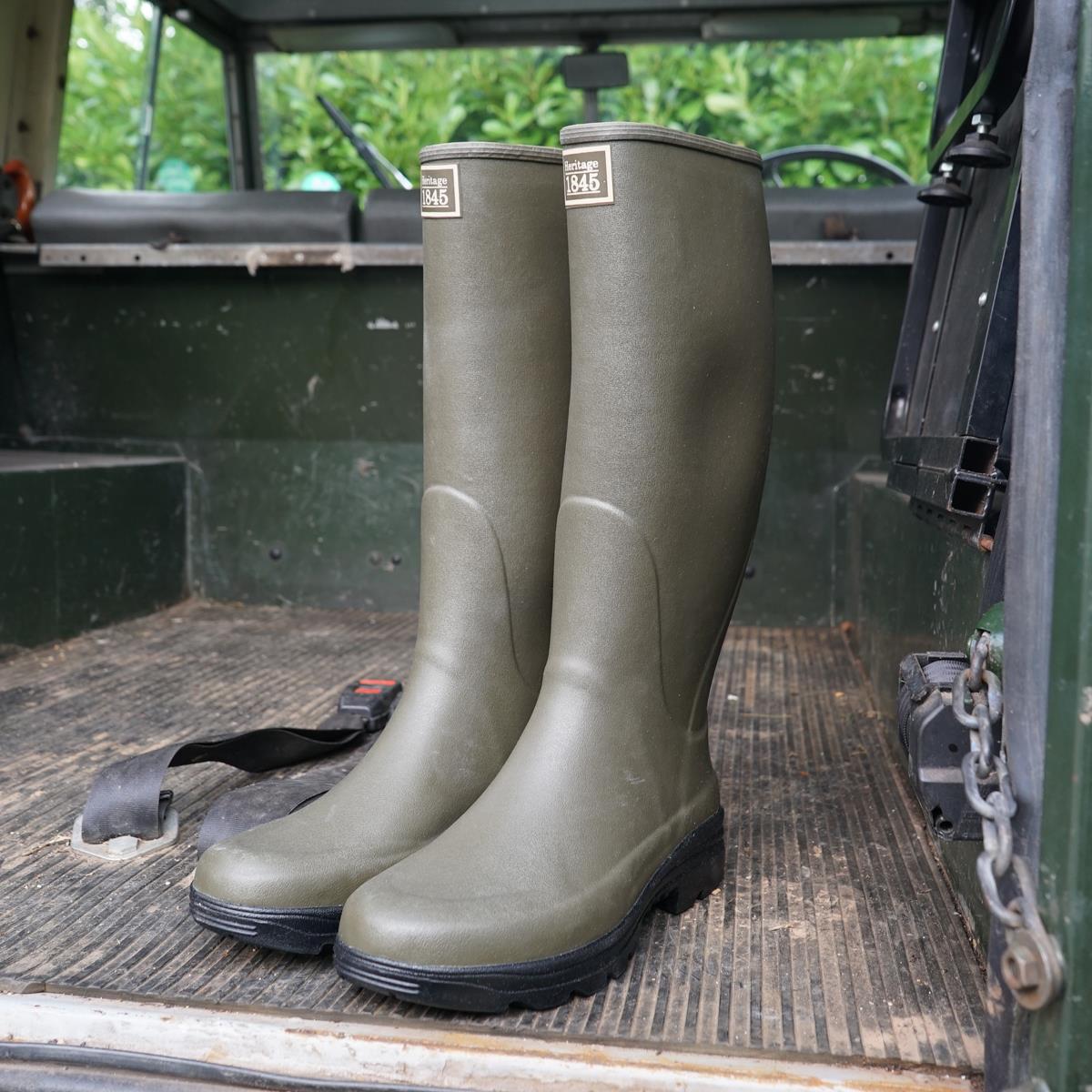 Heritage 1845 Dinedor Wellington Boots Land Rover Lifestyle