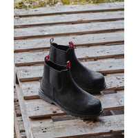 Crazy Horse Black Hoggs Of Fife Mens Zeus Safety Dealer Boots lifestyle