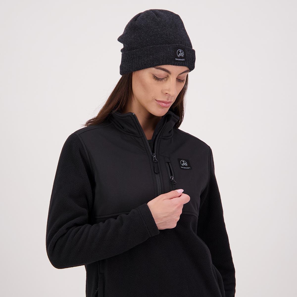 Swanndri Womens High Rock Hybrid Fleece Pullover