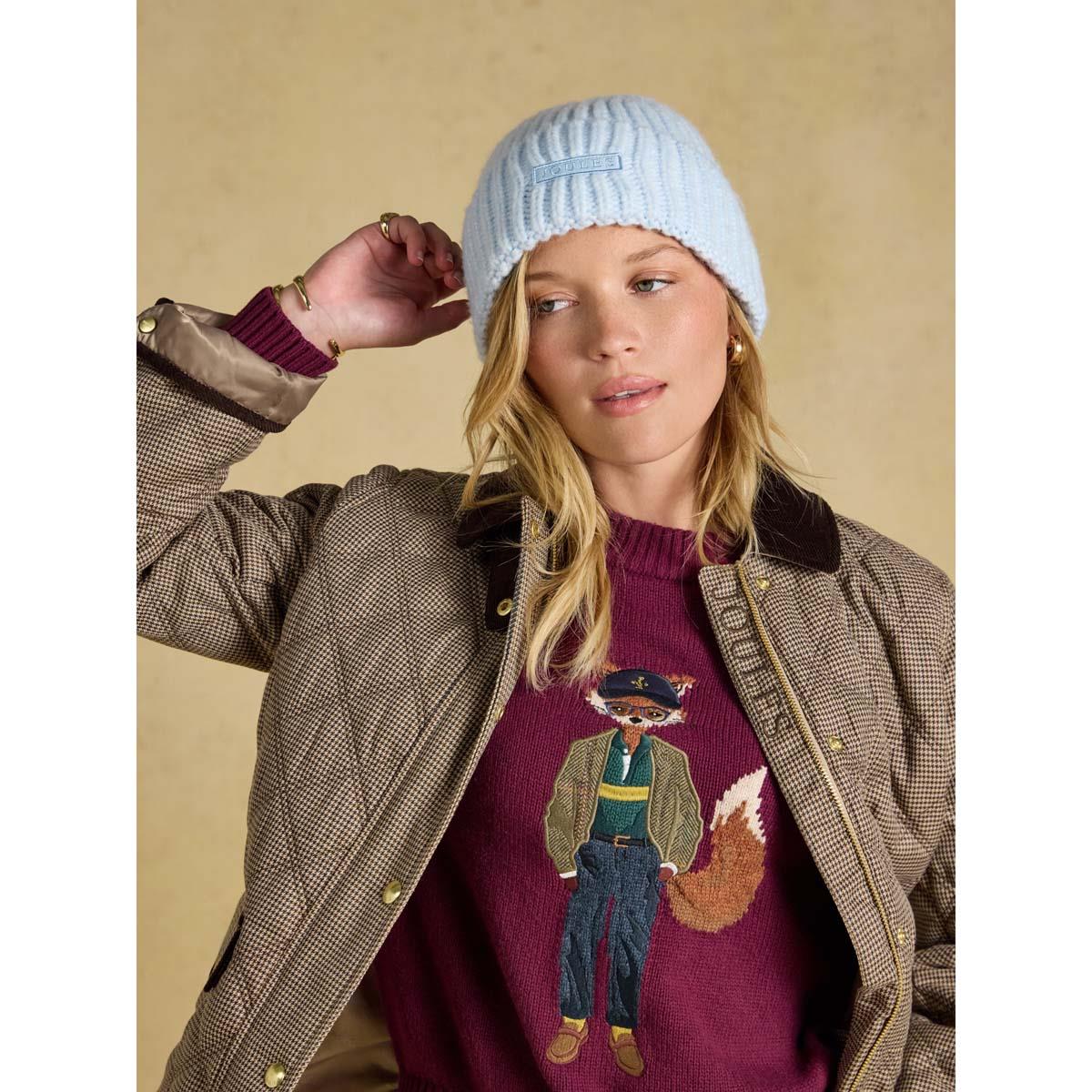 Joules Womens Chunky Beanie Hat