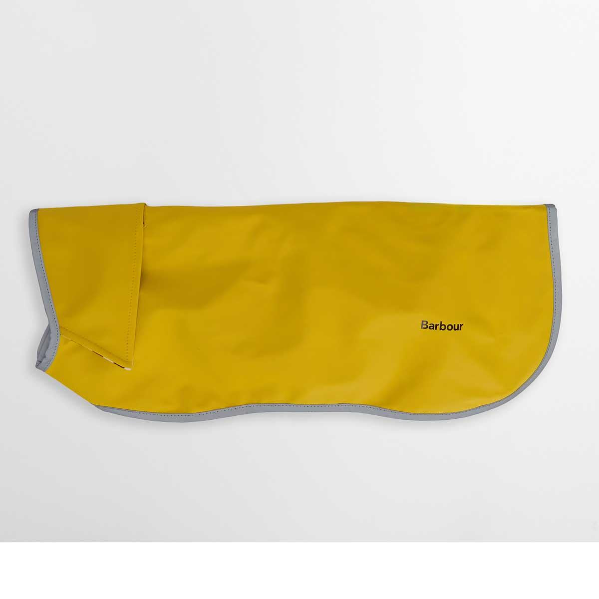Limeade Barbour Evie Waterproof Dog Coat flat