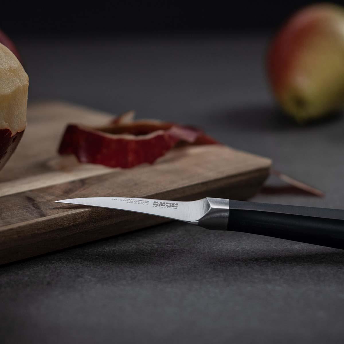 Kuhn Rikon Culinary Forged Peeling Knife Lifestyle Side View