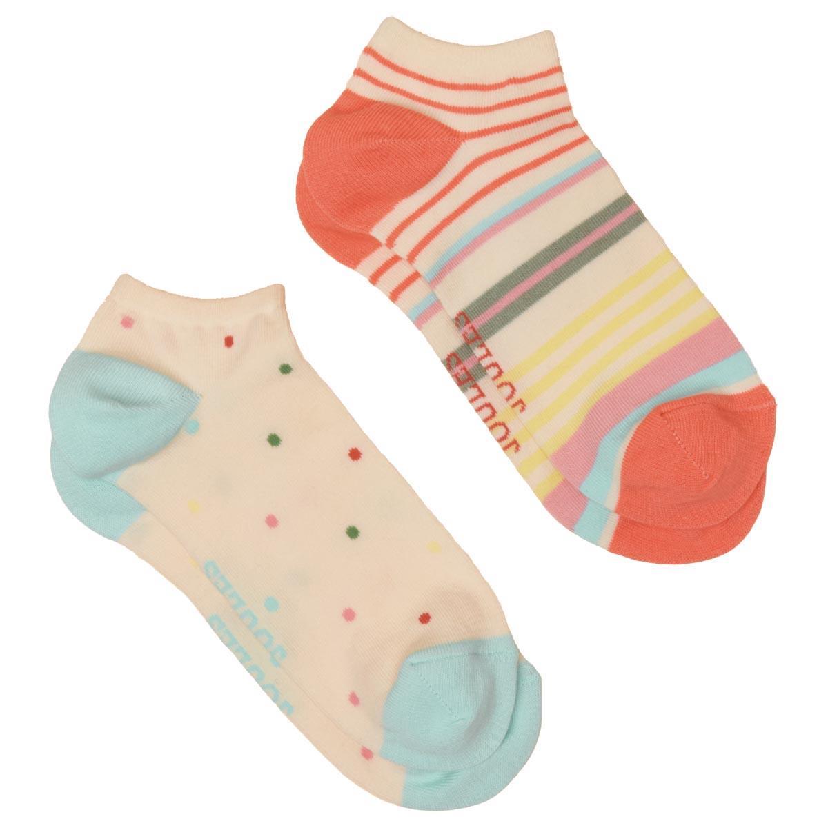 Joules Womens Rilla Set of Two Trainer Socks