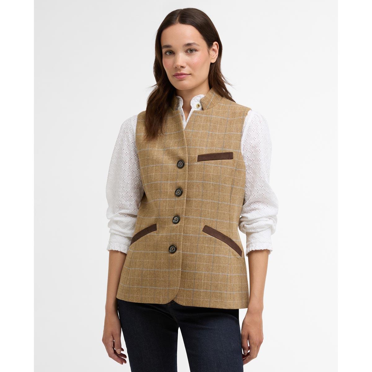 Petunia Tailored Gilet standing