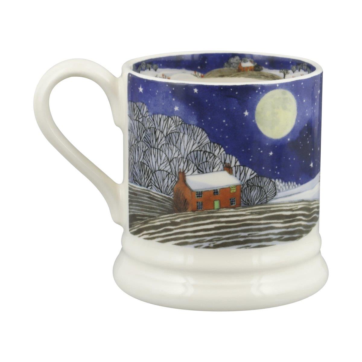 Emma Bridgewater Midnight Deer Half Pint Mug