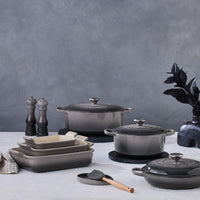 Le Creuset Stoneware Oval Spoon Rest Flint