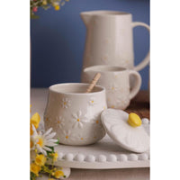 Price and Kensington Daisy Honey Pot and Drizzler LS3