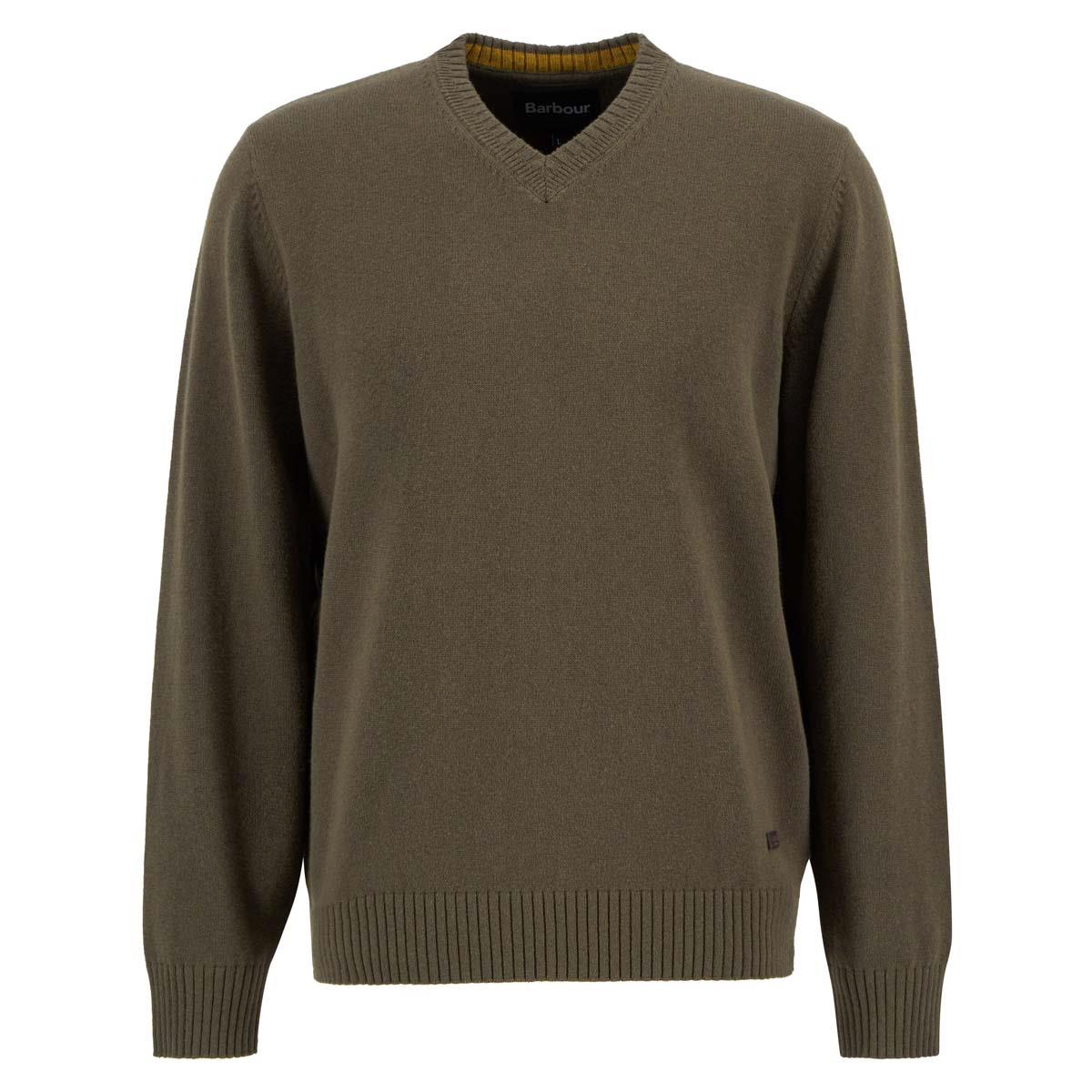 Barbour Mens Kelson V-Neck Knitted Sweater