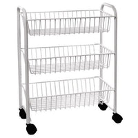 Delfinware 3 Tier Mobile Trolley