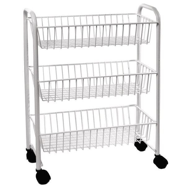 Delfinware 3 Tier Mobile Trolley