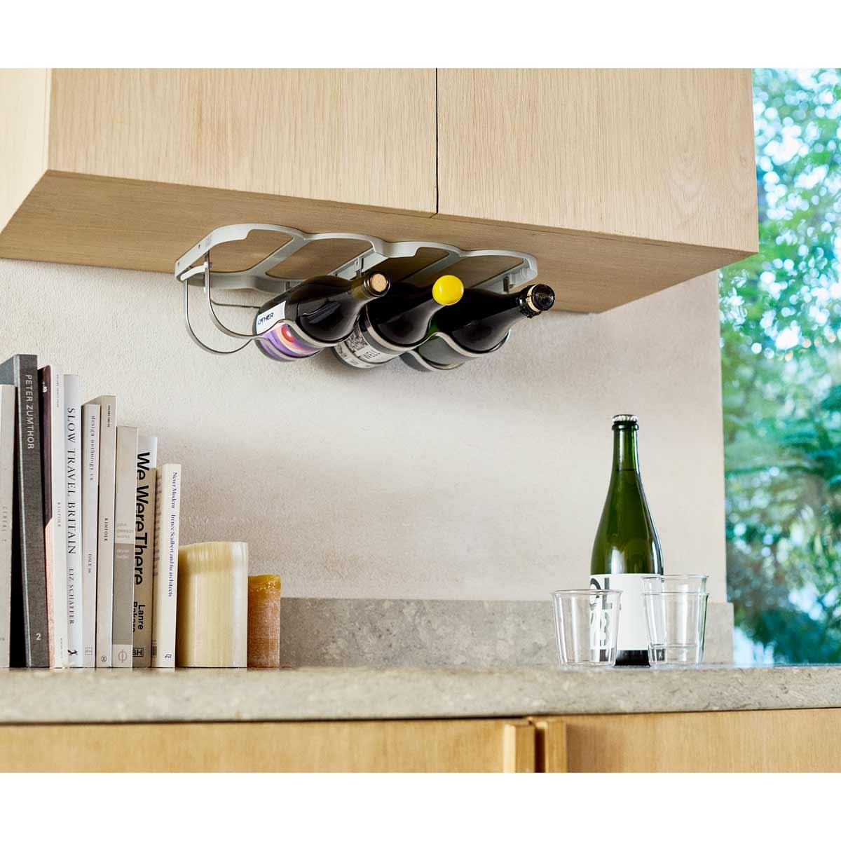 Joseph Joseph Cradle Foldable Under-Shelf Wine Rack