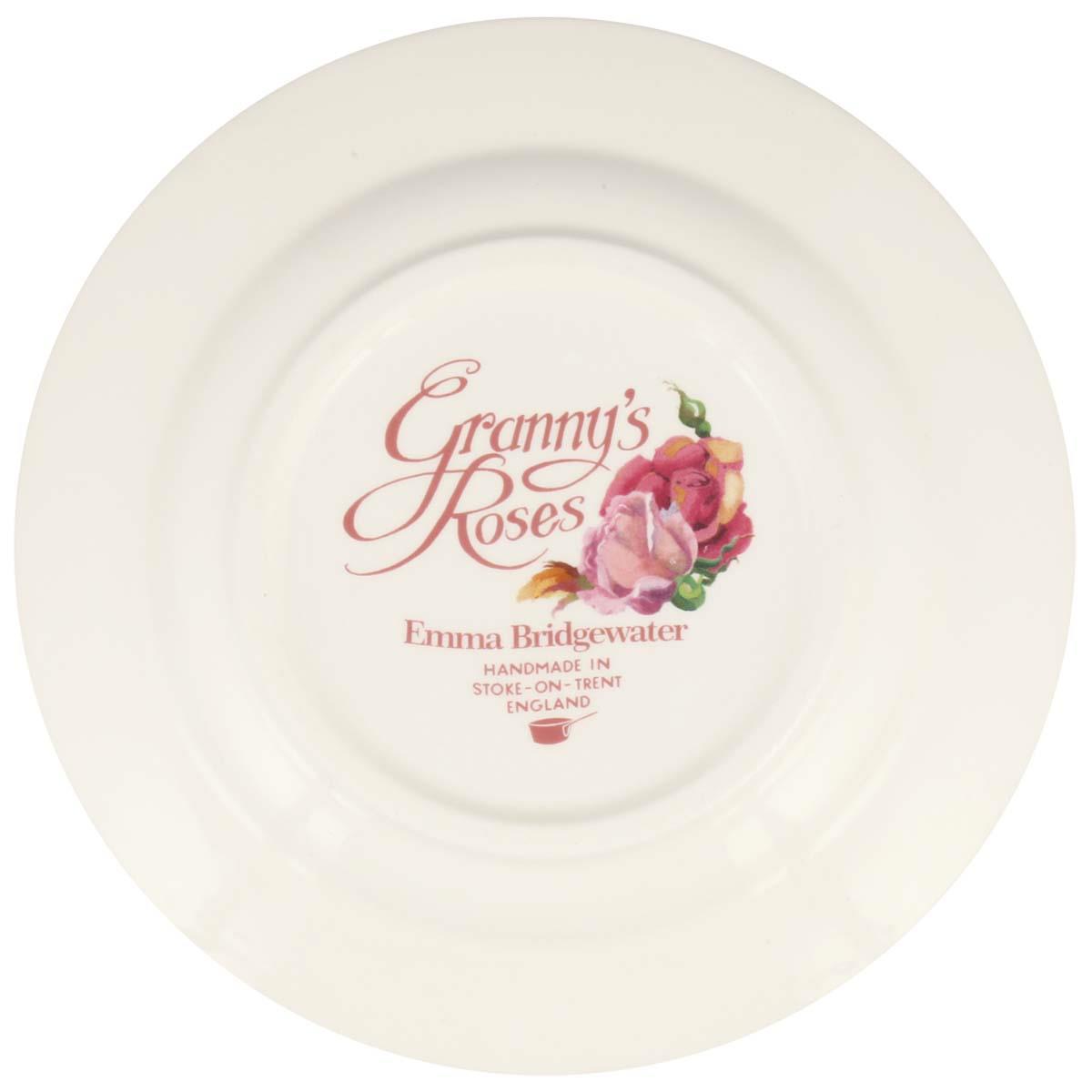 Emma Bridgewater Granny's Roses Small 6.5 Inch Side Plate Base
