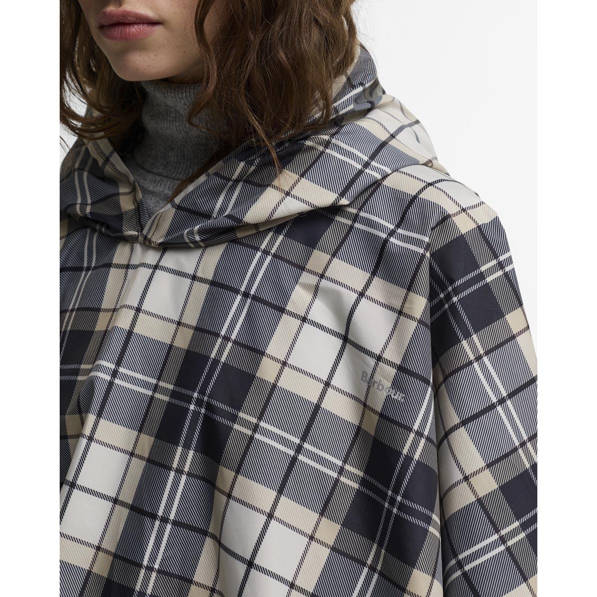 Barbour Womens Portree Tartan Poncho