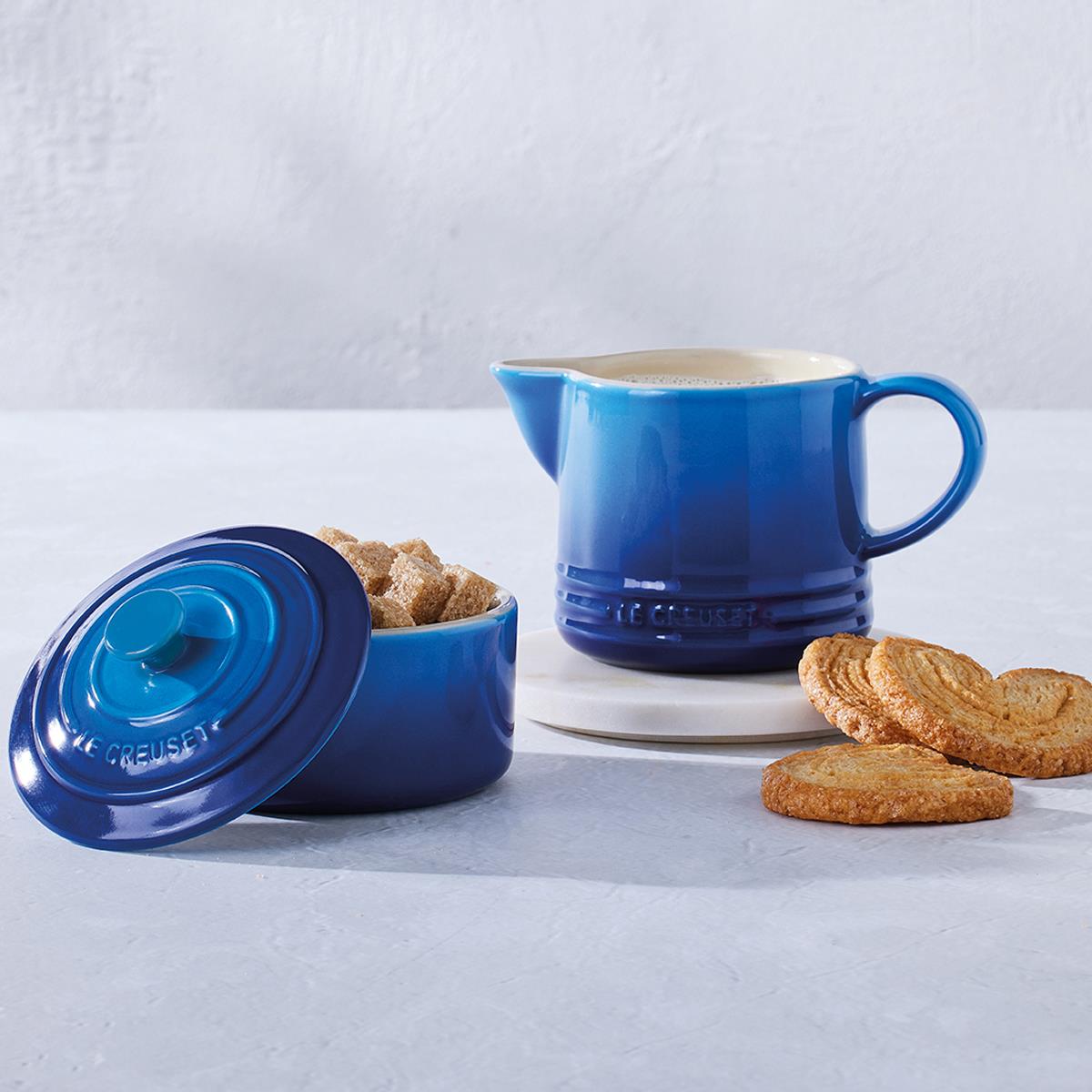 Le Creuset Stoneware Milk & 250ml Sugar Set