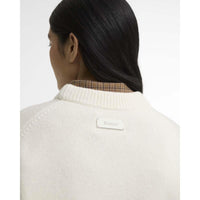 ECRU Barbour Womens Ivybridge Knitted Jumper  BACK