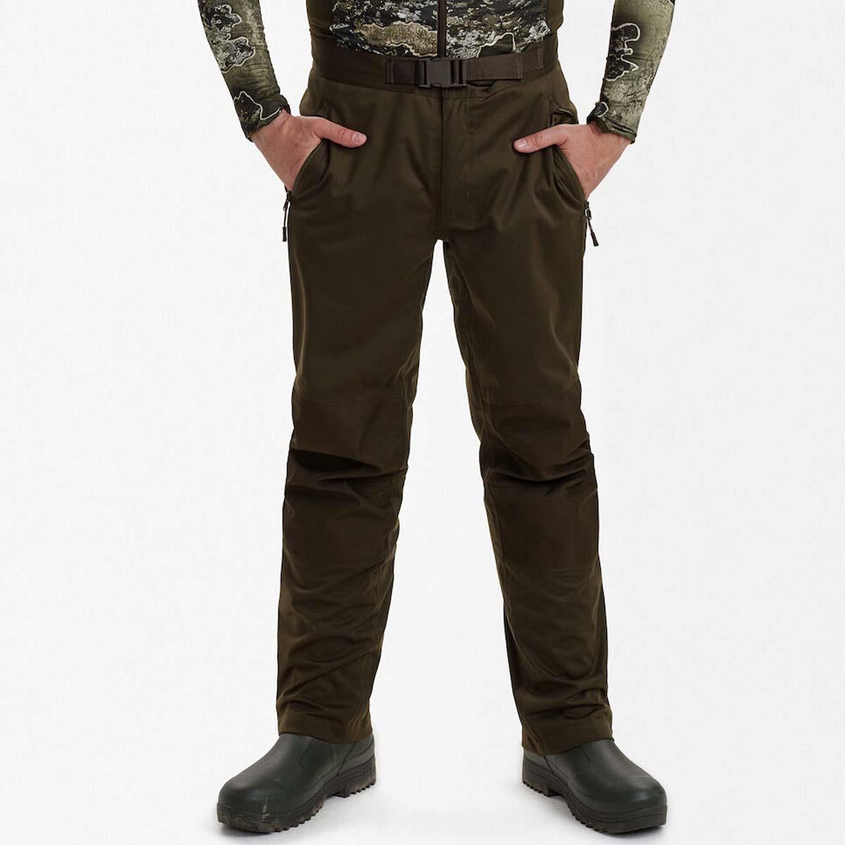 Palm Green Deerhunter Mens Excape Rain Trousers front