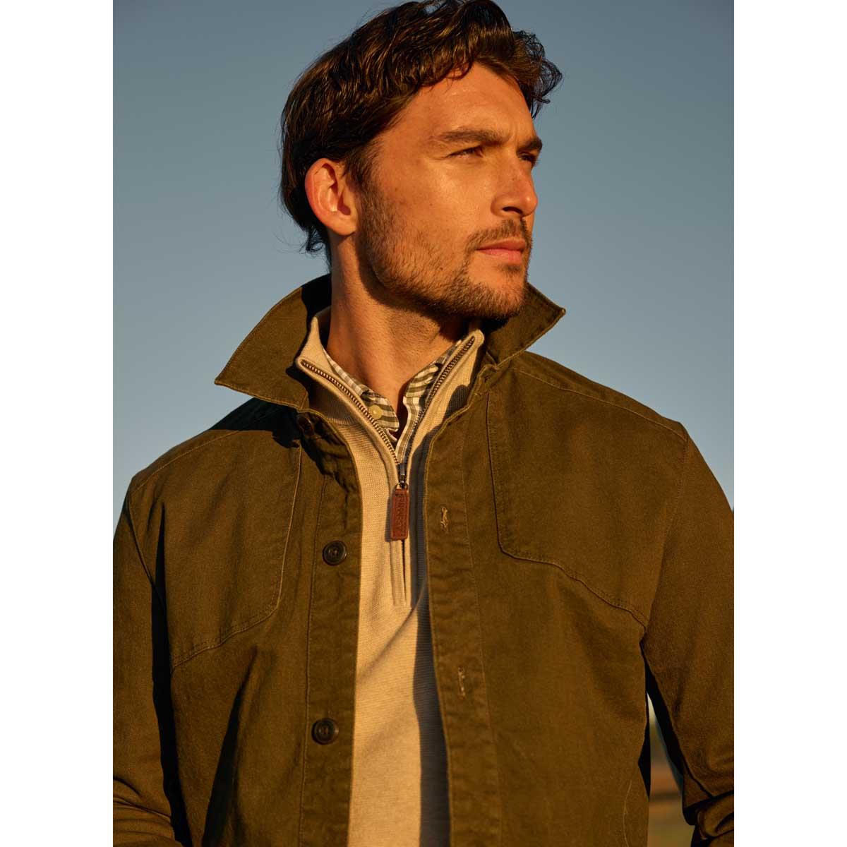 Woodland Schoffel Mens Lynmouth Utility Jacket Lifestyle Detail