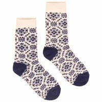 Joules Womens Cosy Geo Socks
