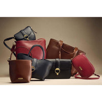 Barbour Womens Daphne Mini Leather Crossbody Bag