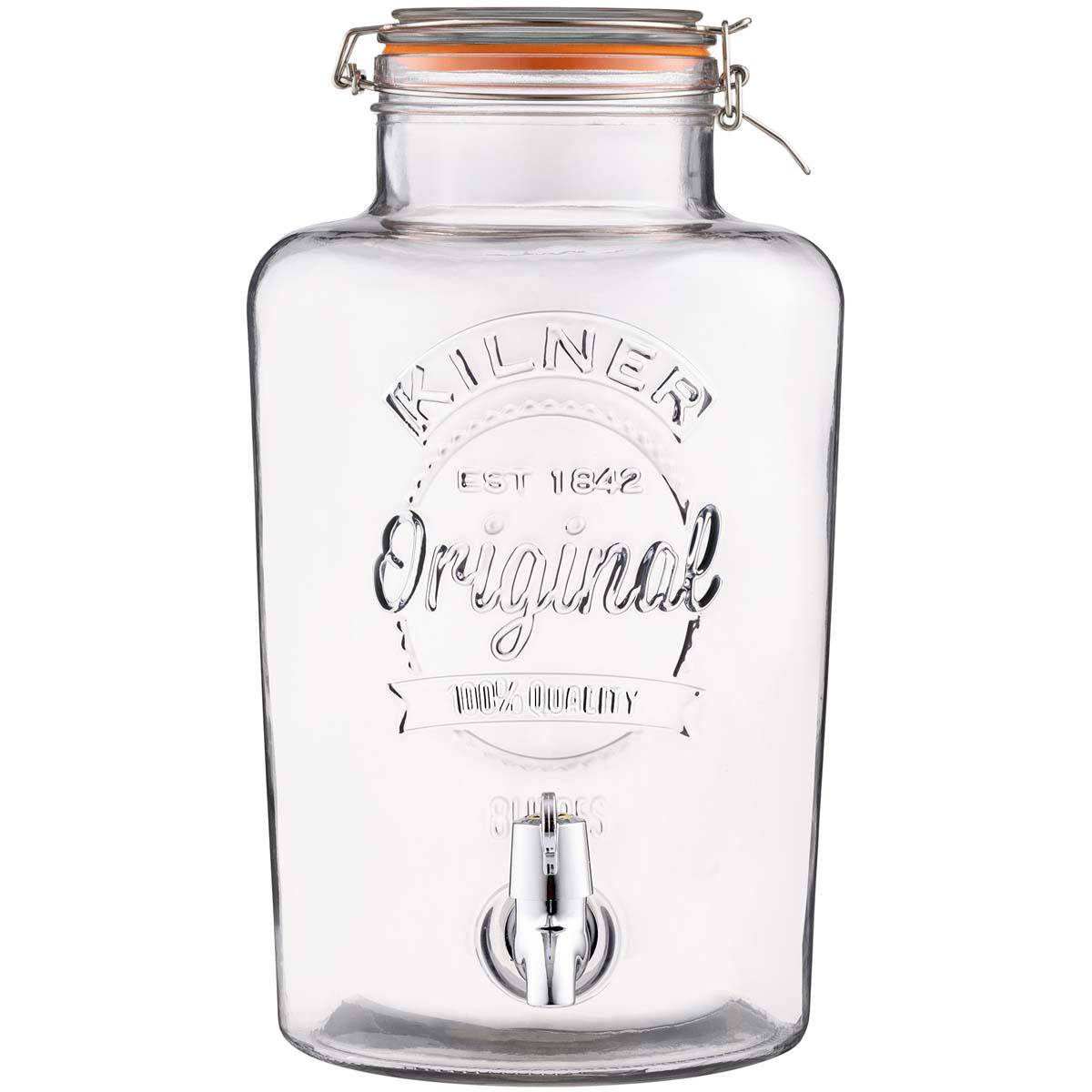 Kilner Clip Top Round Drinks Dispenser