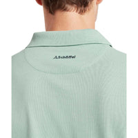 Surf Blue  Schoffel Mens St Ives Polo Shirt BACK