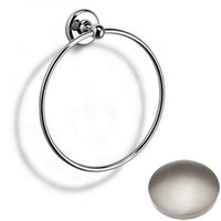 Stainless Steel Finish Samuel Heath Novis Towel Ring N1098
