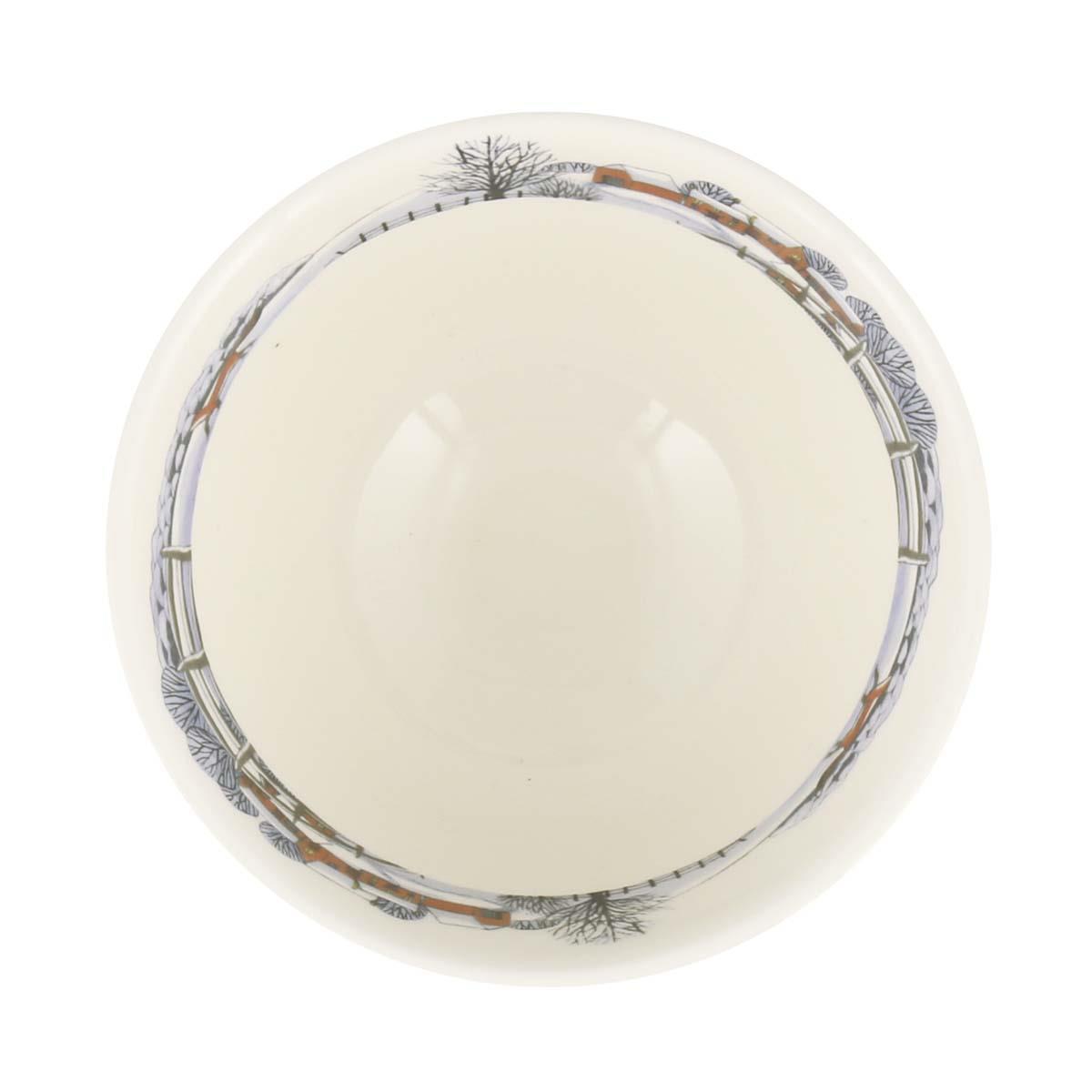 Emma Bridgewater Midnight Robin Small Old Bowl top