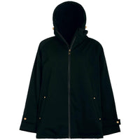 Black Holland Cooper Womens One Size Waterproof Jacket