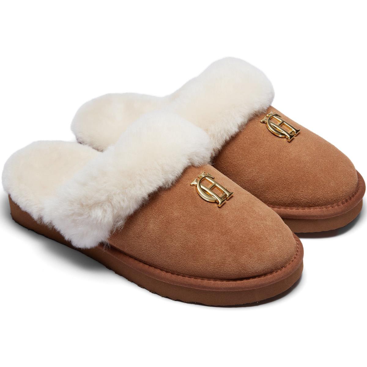 Holland Cooper Womens Shearling Slipper