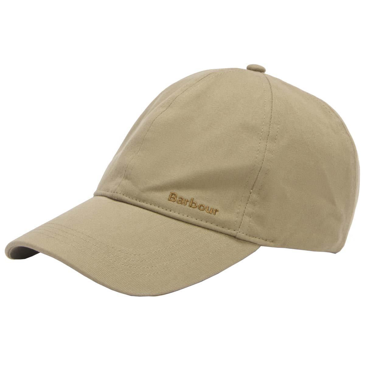 Bleached Olive Barbour Mens Milburn Cap